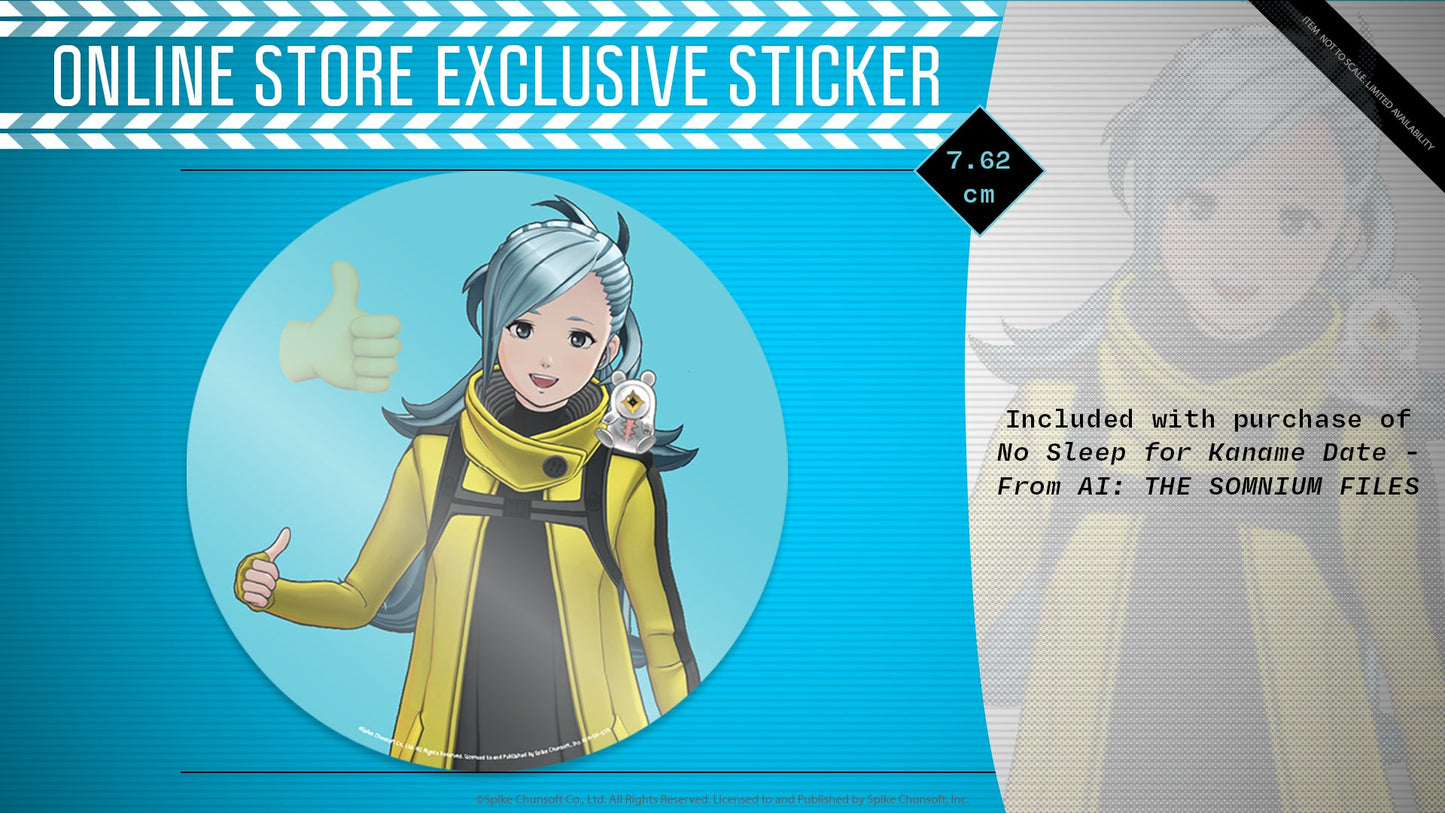 No Sleep For Kaname Date - From AI: THE SOMNIUM FILES Aiba Edition