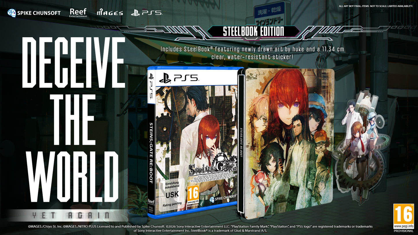 STEINS;GATE RE:BOOT SteelBook Edition