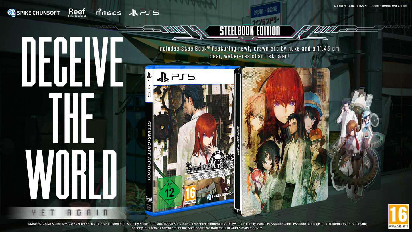 STEINS;GATE RE:BOOT SteelBook Edition