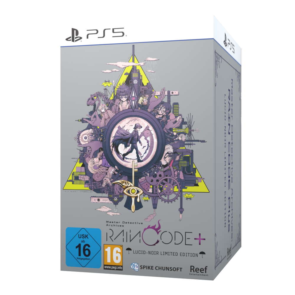 Master Detective Archives: RAIN CODE Plus Lucid-Noir - PS5® - Limited Edition