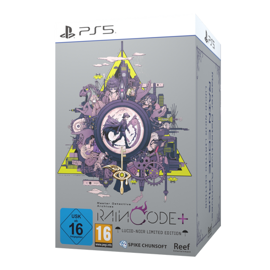 Master Detective Archives: RAIN CODE Plus Lucid-Noir - PS5® - Limited Edition