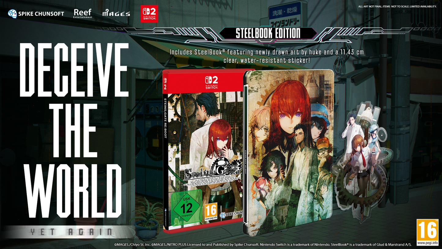 STEINS;GATE RE:BOOT SteelBook Edition