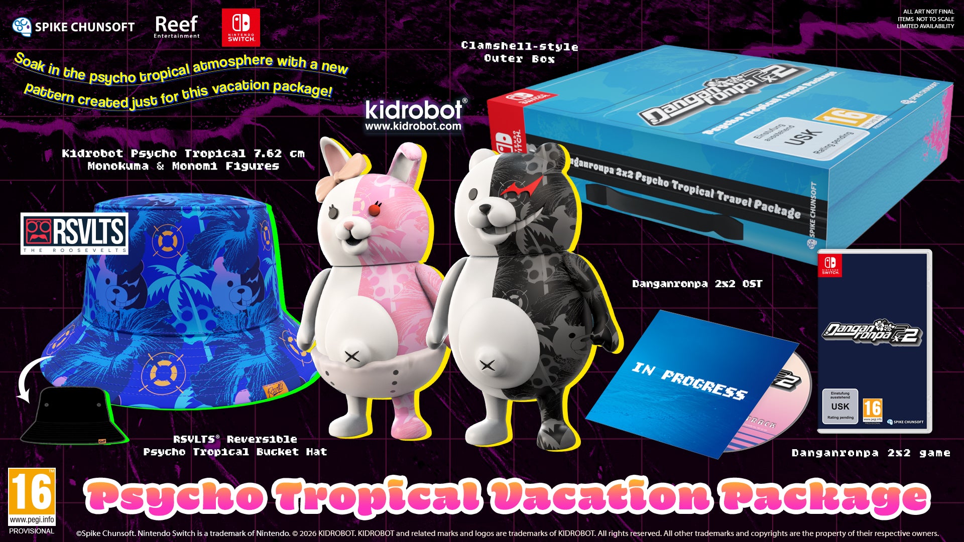 Danganronpa 2x2 Psycho Tropical Vacation Package – Spike Chunsoft